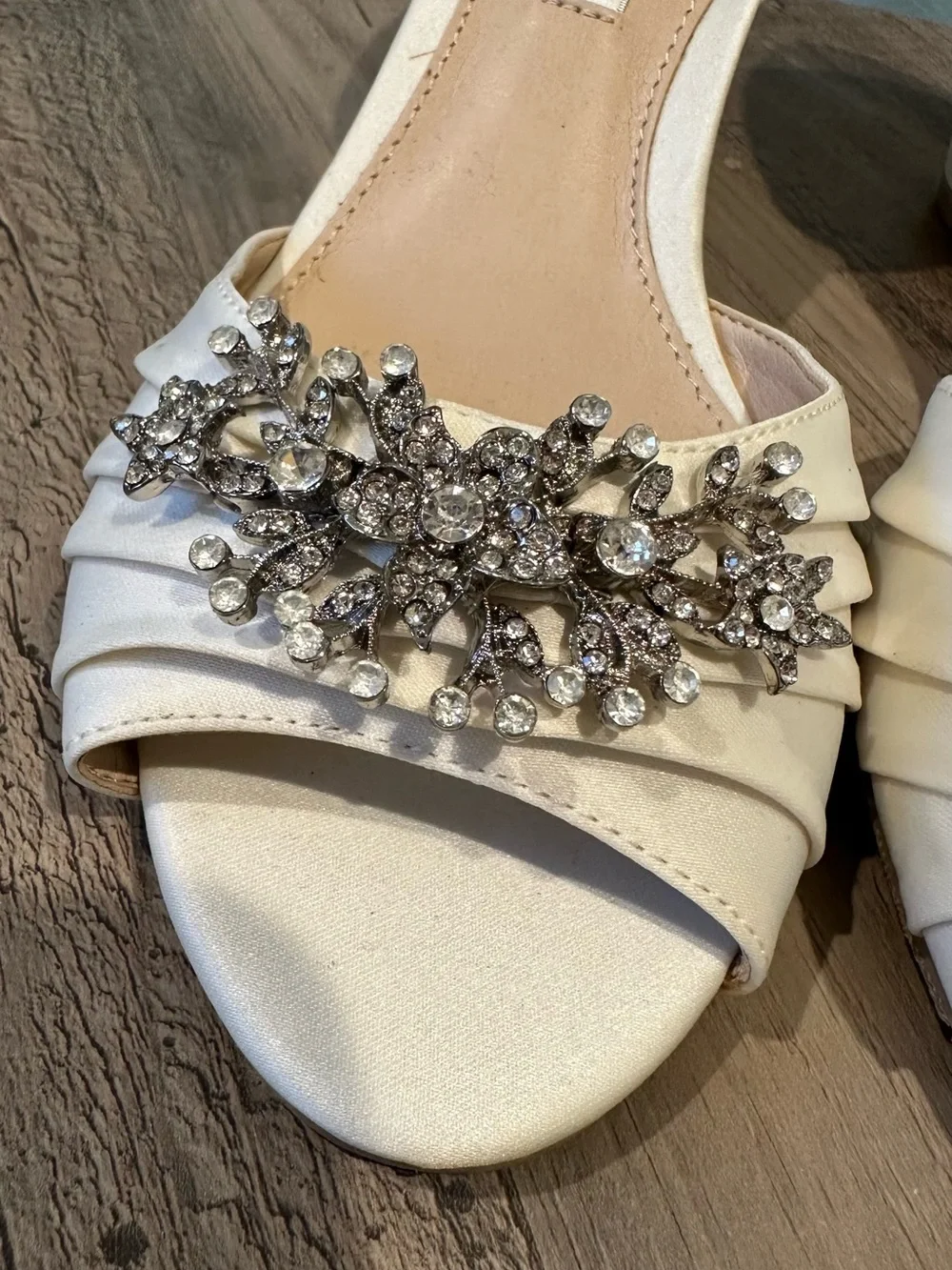 Nina Ivory Luster Bridal Shoes